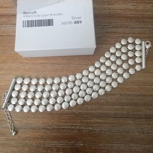 Bancroft Silver Milla Circle Bracelet - Stitch Fix